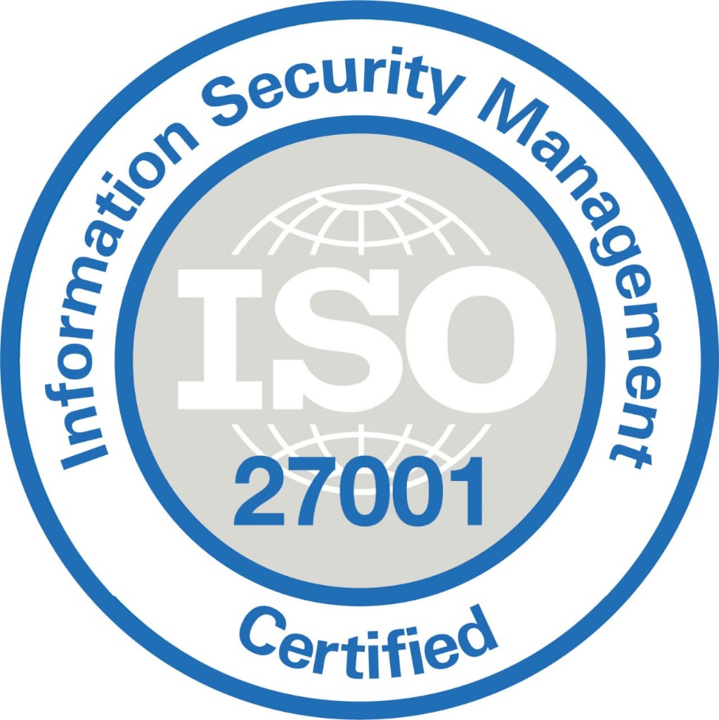 ISO/IEC 27001 Certified — Information Security Management